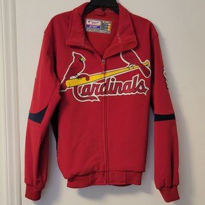 ❣️HP❣️ MLB Fans! St. Louis Cardinals men's Majestic authentic therma  coat sz: M